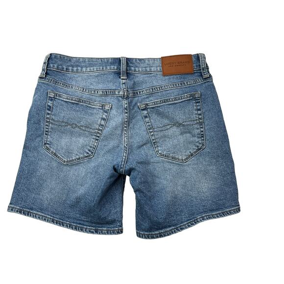 Lucky Brand Womens Size 4 Waist 29" The Roll Up Denim Shorts Mid-Rise Distressed - Picture 12 of 16